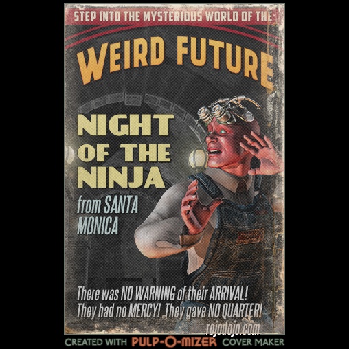 Night of the Ninja pulp fiction from Rojodojo