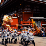 金龍の舞 kinryu no mai. Dance of the golden dragon