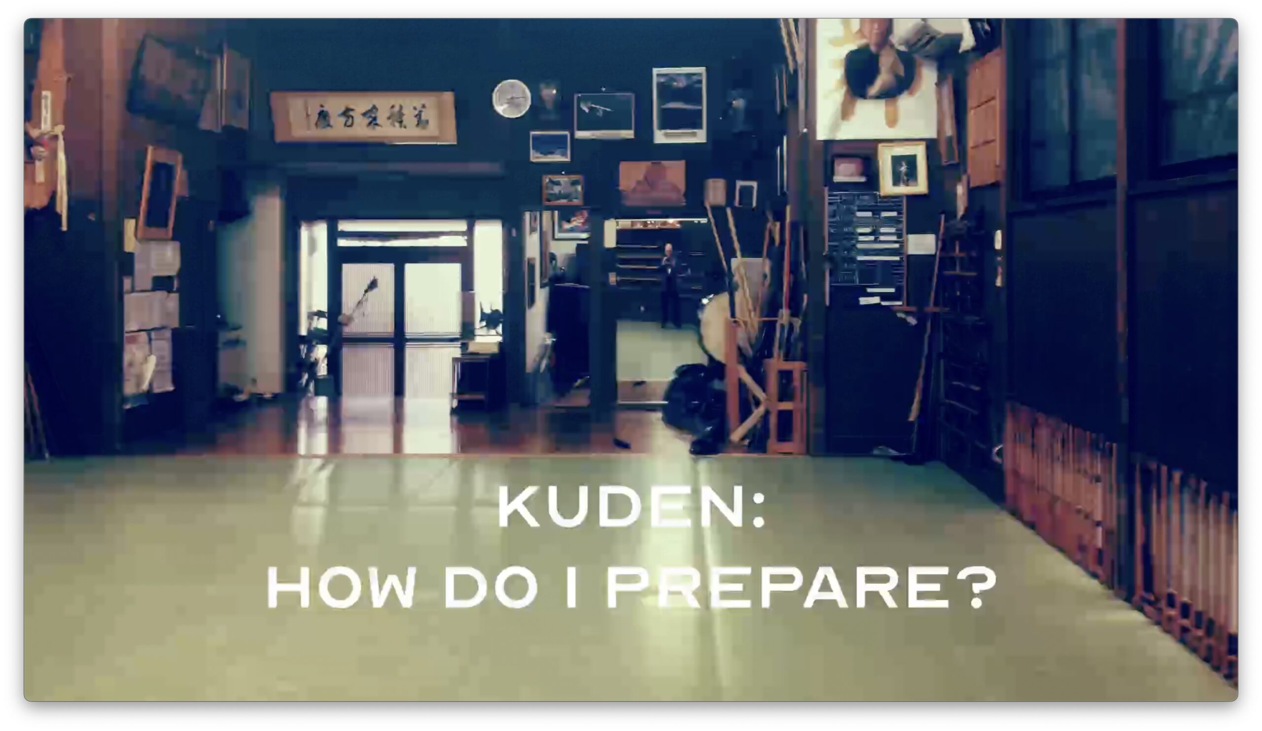 Bujinkan Kuden: How I Prepare for Class with the 十手 Jutte